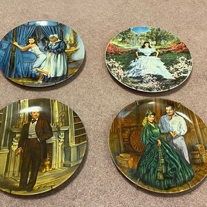 Gone With the Wind Knowles Plates
